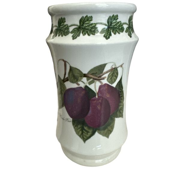 Portmeirion Pomona Botanic Spice Jar Vase Utensil Jar Made in England - Picture 1 of 11